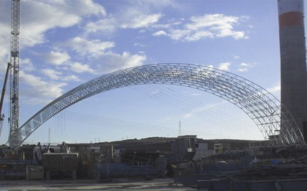 古交大型网架结构